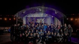 Foto Kawan-kawan Huma Bupolo Kreatif dalam merayakan Hari lahir Huma Bupolo Kreatif ke-2 Tahun