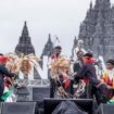 Band Tresshome saat tampil di pembukaan Prambanan Jazz Festival tahun 2023 