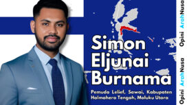 Simon Eljunai Burnama - Calon Anggota DPRD Kab. Halmahera Tengah
Dapil II (Wedah tengah - Weda Utara - Weda Timur).