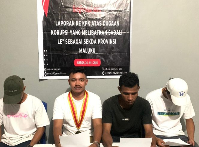 
 Rizky Gunawan Taniloton Ketua Umum DPC Permahi Kota Ambon