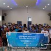 Foto masyarakat Kota Ambon dalam mengikuti kegiatan Gerakan Nasional Bulan Cinta Laut oleh Kementerian Kelautan dan Perikanan RI.