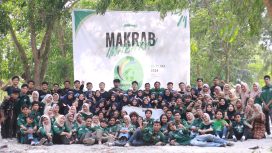 Peserta Malam Keakraban ke-6 Ikatan Mahasiswa Batu Bara Cabang Lhokseumawe Aceh Utara.
