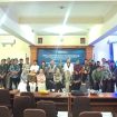 Foto bersama Pengurus Baru dan tamu undangan acara pelantikan HMI BADKO JABAGTENGTIM Periode 1445-1447 H / 2023-2025 M.