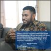 Arie Waropen - Ketua Umum SGM-P
